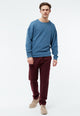 Givn Berlin Sweater GBANTHONY aus recycelter Baumwolle Sweater Distant Blue