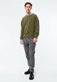 Givn Berlin Sweater GBANTHONY aus recycelter Baumwolle Sweater Khaki