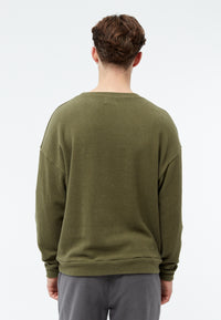 Givn Berlin Sweater GBANTHONY aus recycelter Baumwolle Sweater Khaki