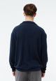 Givn Berlin Sweater GBBELA aus recycelter Baumwolle mit Kragen Sweater Blue