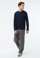 Givn Berlin Sweater GBIAN aus recycleter Baumwolle Sweater Blue