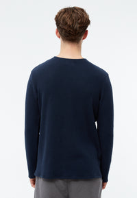 Givn Berlin Sweater GBIAN aus recycleter Baumwolle Sweater Blue