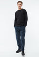 Givn Berlin Sweater GBIAN aus recycleter Baumwolle Sweater Dark Grey