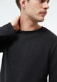 Givn Berlin Sweater GBIAN aus recycleter Baumwolle Sweater Dark Grey
