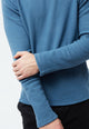 Givn Berlin Sweater GBIAN aus recycleter Baumwolle Sweater Distant Blue