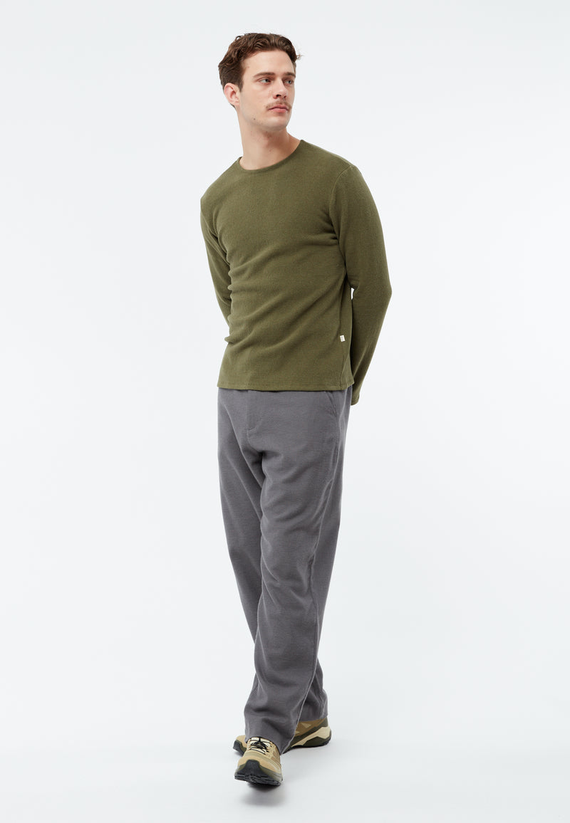 Givn Berlin Sweater GBIAN aus recycleter Baumwolle Sweater Khaki