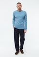 Givn Berlin Sweater GBIAN aus recycleter Baumwolle Sweater Frosty Blue