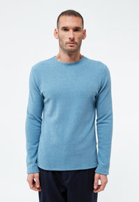 Givn Berlin Sweater GBIAN aus recycleter Baumwolle Sweater Frosty Blue