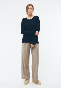 Givn Berlin Sweater GBLUCILLE aus recycelter Baumwolle Sweater Blue