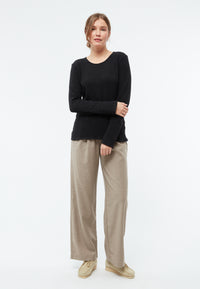 Givn Berlin Sweater GBLUCILLE aus recycelter Baumwolle Sweater Dark Grey