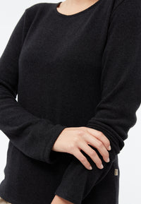 Givn Berlin Sweater GBLUCILLE aus recycelter Baumwolle Sweater Dark Grey