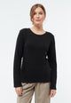 Givn Berlin Sweater GBLUCILLE aus recycelter Baumwolle Sweater Dark Grey