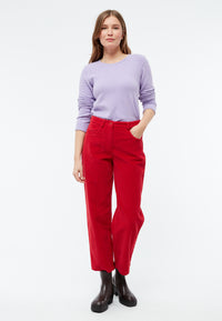 Givn Berlin Sweater GBLUCILLE aus recycelter Baumwolle Sweater Light Amethyst