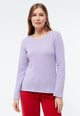 Givn Berlin Sweater GBLUCILLE aus recycelter Baumwolle Sweater Light Amethyst