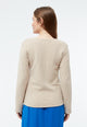 Givn Berlin Sweater GBLUCILLE aus recycelter Baumwolle Sweater Light Beige