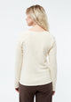 Givn Berlin Sweater GBLUCILLE aus recycelter Baumwolle Sweater Off White