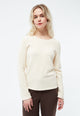 Givn Berlin Sweater GBLUCILLE aus recycelter Baumwolle Sweater Off White