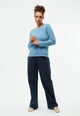 Givn Berlin Sweater GBLUCILLE aus recycelter Baumwolle Sweater Frosty Blue