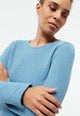 Givn Berlin Sweater GBLUCILLE aus recycelter Baumwolle Sweater Frosty Blue