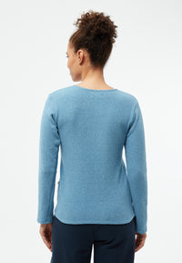 Givn Berlin Sweater GBLUCILLE aus recycelter Baumwolle Sweater Frosty Blue