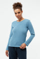 Givn Berlin Sweater GBLUCILLE aus recycelter Baumwolle Sweater Frosty Blue