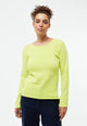 Givn Berlin Sweater GBLUCILLE aus recycelter Baumwolle Sweater Lime Green