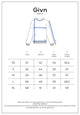 Givn Berlin Sweater GBRESA aus recycelter Baumwolle mit Kragen Sweater Blue
