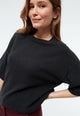 Givn Berlin Sweater GBSELMA aus recycelter Baumwolle Sweater Dark Grey