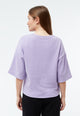 Givn Berlin Sweater GBSELMA aus recycelter Baumwolle Sweater Light Amethyst