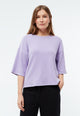 Givn Berlin Sweater GBSELMA aus recycelter Baumwolle Sweater Light Amethyst