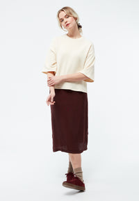 Givn Berlin Sweater GBSELMA aus recycelter Baumwolle Sweater Off White
