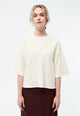 Givn Berlin Sweater GBSELMA aus recycelter Baumwolle Sweater Off White