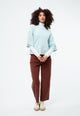 Givn Berlin Sweater GBSELMA aus recycelter Baumwolle Sweater Light Blue