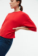 Givn Berlin Sweater GBSELMA aus recycelter Baumwolle Sweater Racing Red