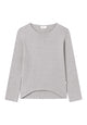 Givn Berlin Sweater LUCIA aus recycelter Baumwolle Sweater Stone Grey