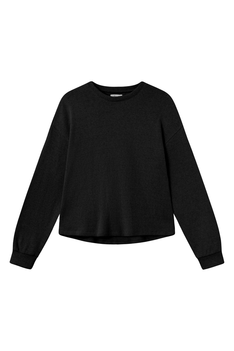 Givn Berlin Sweater SAMANTHA aus recycelter Baumwolle Sweater Black