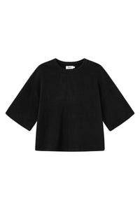 Givn Berlin Sweater SELMA aus recycelter Baumwolle Sweater Black