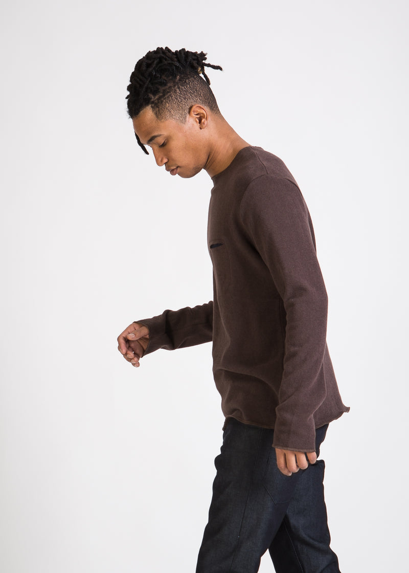 Givn Berlin Sweater STAN aus recycelter Baumwolle Sweater Moor