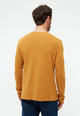 Givn Berlin Sweater STAN aus recycelter Baumwolle Sweater Mustard