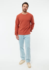 Givn Berlin Sweater TABOR aus recycelter Baumwolle Sweater Copper