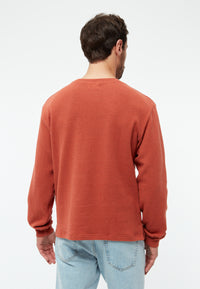 Givn Berlin Sweater TABOR aus recycelter Baumwolle Sweater Copper