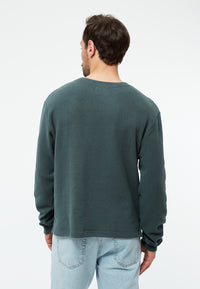 Givn Berlin Sweater TABOR aus recycelter Baumwolle Sweater Green