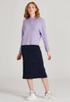 Givn Berlin Sweater WILMA aus recycelter Baumwolle Sweater Lavender