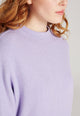 Givn Berlin Sweater WILMA aus recycelter Baumwolle Sweater Lavender