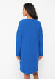 Givn Berlin Kleid JOSY aus recycelter Baumwolle Dress Deep Blue