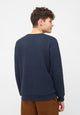 Givn Berlin Sweatshirt CANTON aus Bio-Baumwolle Sweater Midnight Blue (Lines)