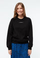 Givn Berlin Sweatshirt GBYARA aus weicher Bio-Baumwolle mit Stickerei Sweater Black