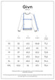 Givn Berlin Sweatshirt GBYARA aus weicher Bio-Baumwolle mit Stickerei Sweater Khaki