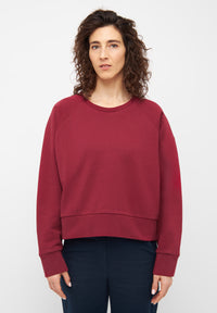 Givn Berlin Sweatshirt HEDI aus Bio-Baumwolle Sweater Tibetan Red
