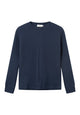 Givn Berlin Sweatshirt WILLOW aus Bio-Baumwolle Sweater Midnight Blue (Lines)